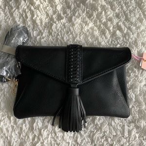 Black crossbody purse